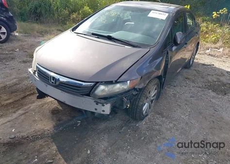 2012 Honda Civic Ex from USA, damaged, VIN 19XFB2F83CE308983